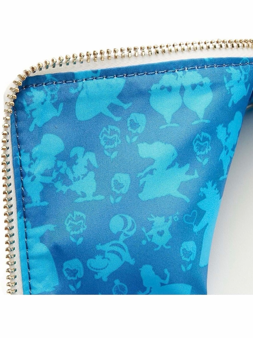 Disney Loungefly Alice in Wonderland Blue Book Crossbody Bag/Backpack - Picture 9 of 9